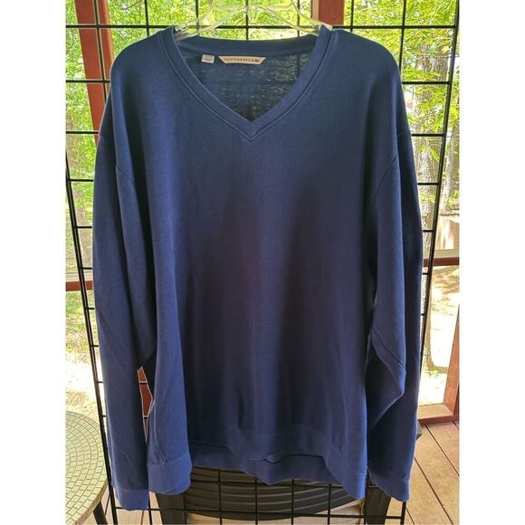 Cutter & Buck Men’s Blue V-Neck LS V Neck Lakemont Tri-Blend Sweater XXL - Picture 3 of 9